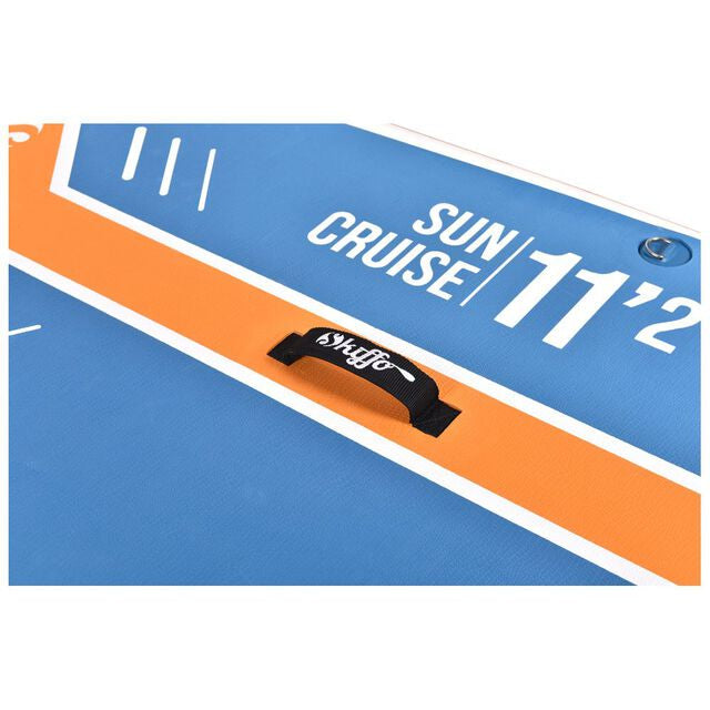 SUP Warehouse - Skiffo - Sun Cruise 11'2" Inflatable SUP Package (Blue/Orange)