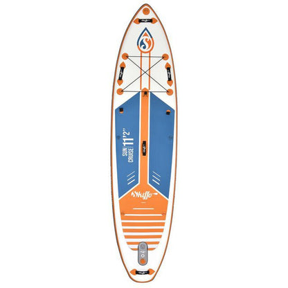 SUP Warehouse - Skiffo - Sun Cruise 11'2" Inflatable SUP Package (Blue/Orange)