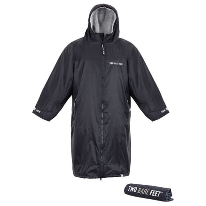 SUP Warehouse - Two Bare Feet - Kids Weatherproof Changing Robe (Black/Grey)