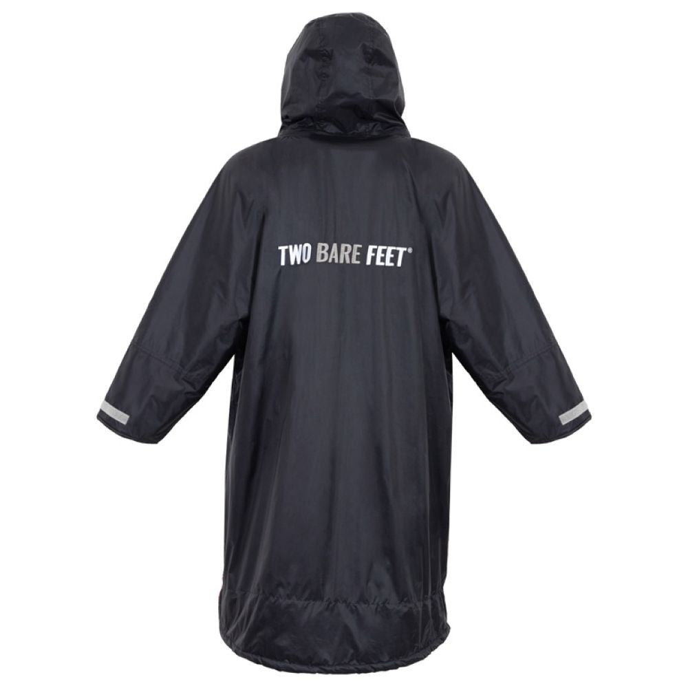 Kids Weatherproof Changing Robe (Black/Grey)