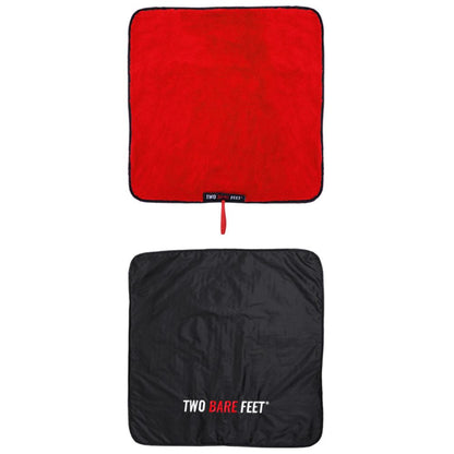 SUP Warehouse - Two Bare Feet - Kids Weatherproof Changing Robe (Black/Red)