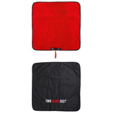 SUP Warehouse - Two Bare Feet - Kids Weatherproof Changing Robe (Black/Red)