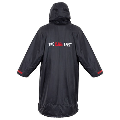 Kids Weatherproof Changing Robe (Black/Red)