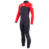 SUP Warehouse - Two Bare Feed - Mens Thunderclap 2.5mm Wetsuit (Red/Black)