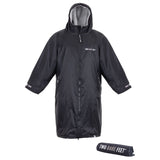 SUP Warehouse - Two Bare Feet - Weatherproof Changing Robe (Black/Grey)