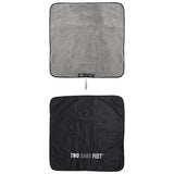 SUP Warehouse - Two Bare Feet - Weatherproof Changing Robe (Black/Grey)