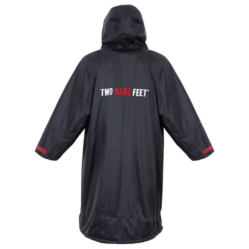 SUP Warehouse - Two Bare Feet - Weatherproof Changing Robe (Black/Red)