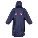 SUP Warehouse - Two Bare Feet - Weatherproof Changing Robe (Navy/Red)