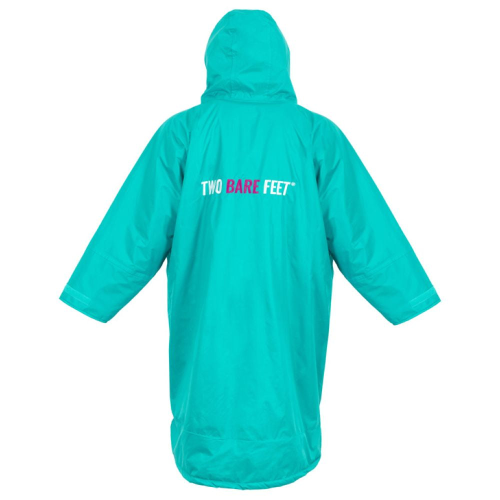 SUP Warehouse - Two Bare Feet - Weatherproof Changing Robe (Teal/Raspberry)