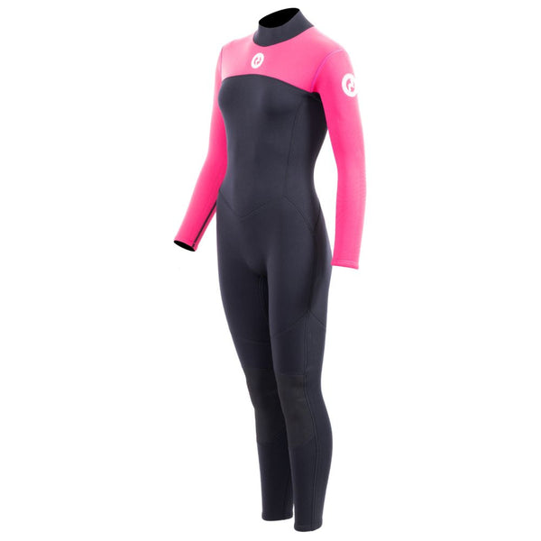 SUP Warehouse - Two Bare Feed - Womens Thunderclap 2.5mm Wetsuit (Black/Pink)