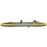 St.Croix 2-Person Inflatable Kayak (Yellow/Grey)
