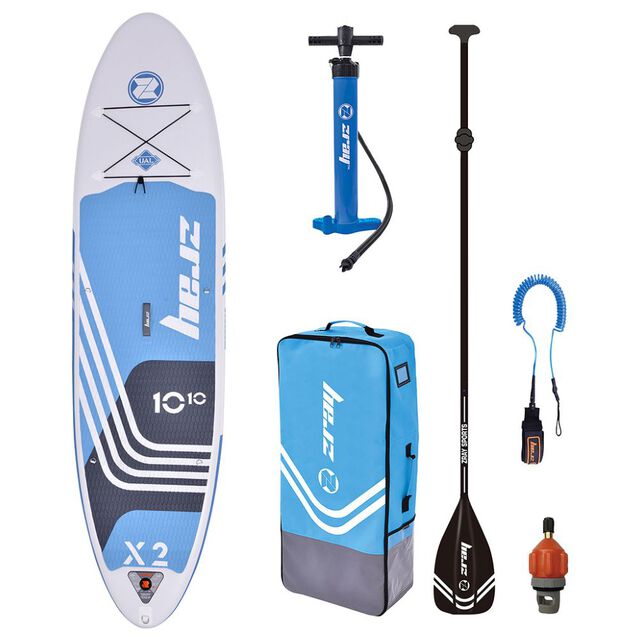 X-Rider X2 10'10" Inflatable SUP Package (Blue/White)
