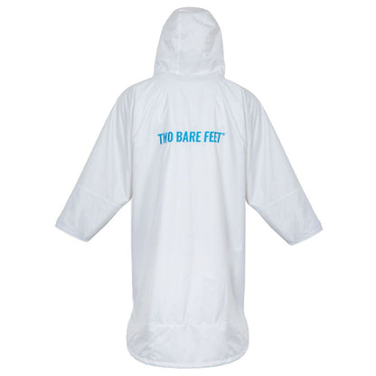 SUP Warehouse - Two Bare Feet - Adults Weatherproof Changing Robe (White/Blue)