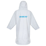 SUP Warehouse - Two Bare Feet - Adults Weatherproof Changing Robe (White/Blue)
