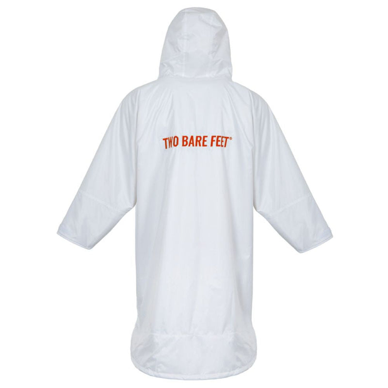 SUP Warehouse - Two Bare Feet - Adults Weatherproof Changing Robe (White/Red)