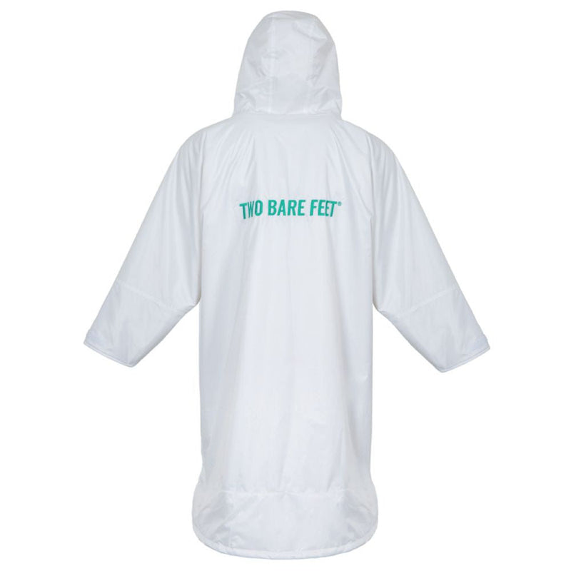SUP Warehouse - Two Bare Feet - Kids Weatherproof Changing Robe (White/Teal)