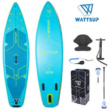 SUP Warehouse - Bream 10'6" Inflatable SUP Package (Blue/Green)