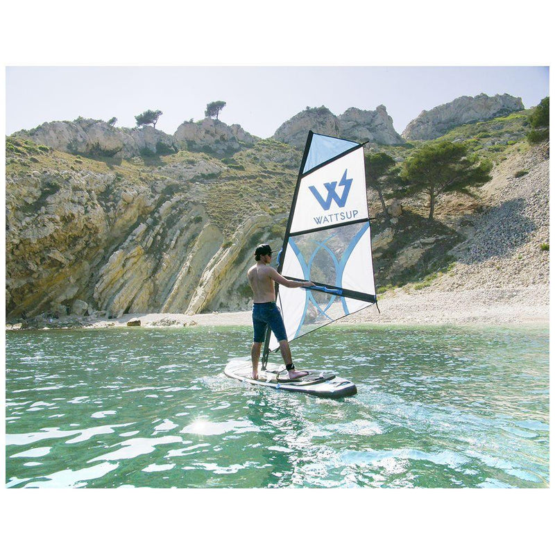 Delfino 10'6" Inflatable Wind SUP Package (White)