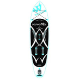 Delfino 10'6" Inflatable Wind SUP Package (White)