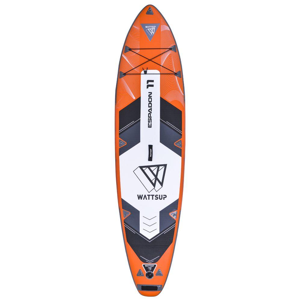 WattSup - Espadon 11' Inflatable SUP Package (Orange)