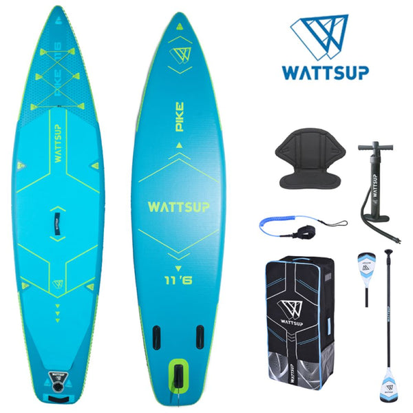 SUP Warehouse - Pike 11'6" Inflatable SUP Package (Blue/Green)