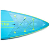 Pike 11'6" aufblasbares SUP-Paket (Blau/Grün)