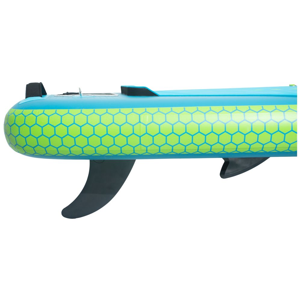 Pike 11'6" aufblasbares SUP-Paket (Blau/Grün)