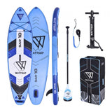 WattSup - Sar 10' Inflatable SUP Package (Blue)