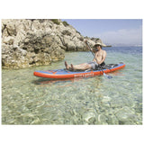 Sword 12'6" aufblasbares SUP-Paket (rot)