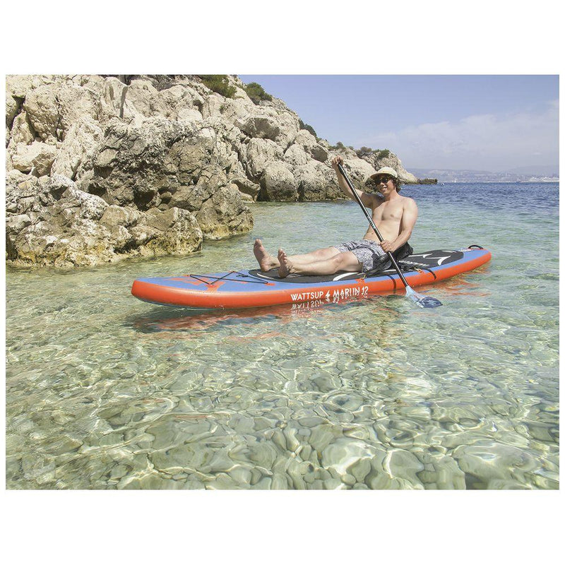 Sword 12'6" aufblasbares SUP-Paket (rot)