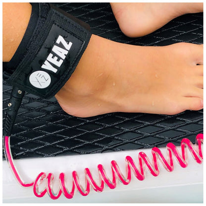 Nui SUP Safety Line Leash (Shell Pink)