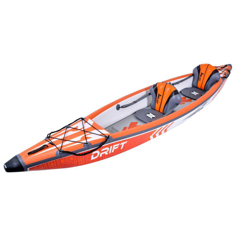 Zray - Drift 2 Person Inflatable Kayak (Orange/Grey)