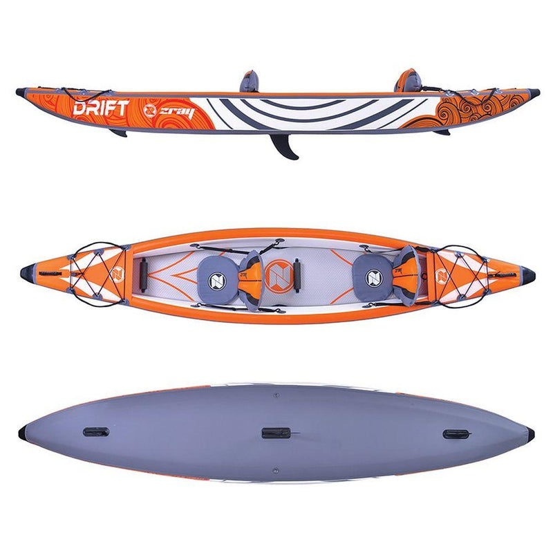 Drift Inflatable Kayak (Orange)