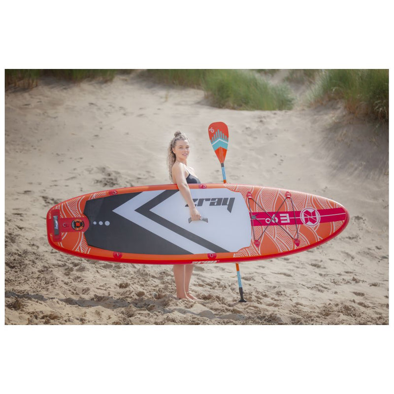 Evasion 9' Inflatable SUP Package (Orange)