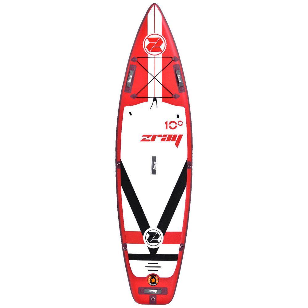 Fury 10' aufblasbares SUP-Paket (rot)