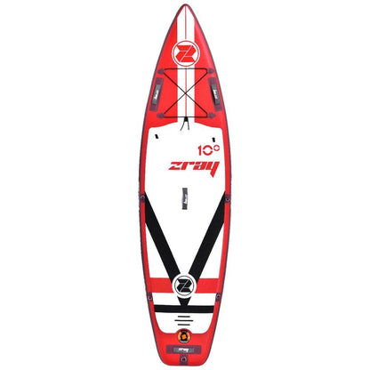 Fury 10' aufblasbares SUP-Paket (rot)