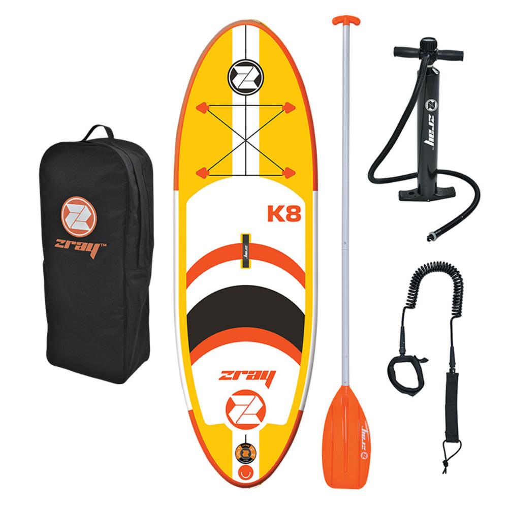 Kinder K8 8' Aufblasbares SUP-Paket (Orange)