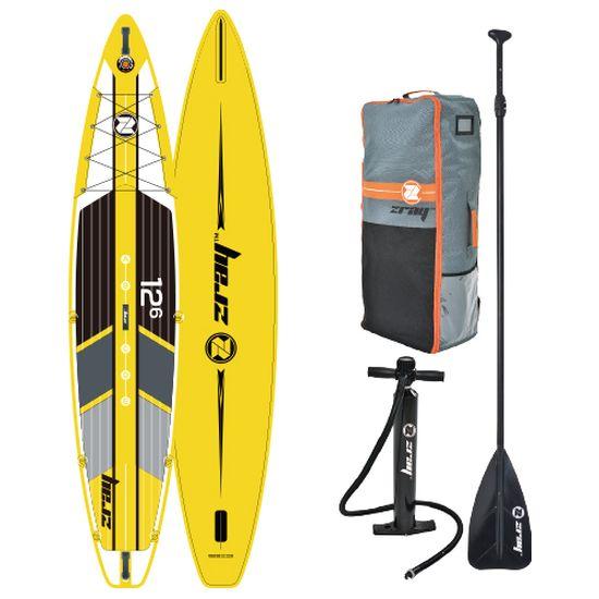 SUP Warehouse - Zray - Rapid 12'6" Inflatable SUP Package (Yellow)