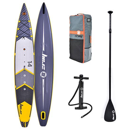 SUP Warehouse - Zray - Rapid Dual 14' Inflatable SUP Package (Grey)