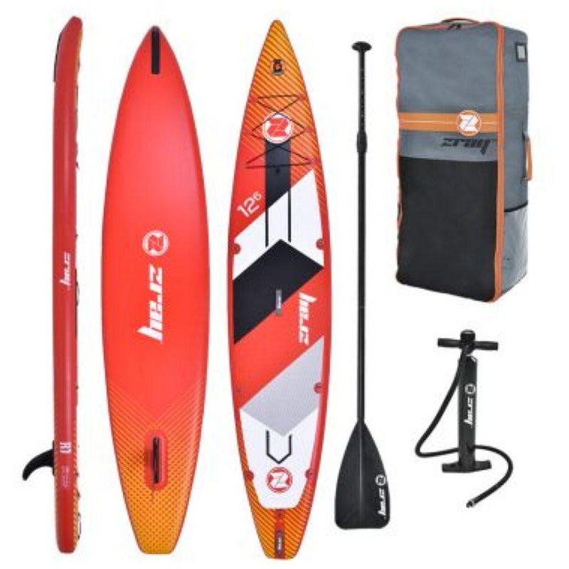 Zray - Rapid R1 12'6" Inflatable SUP Package (Red/Orange)
