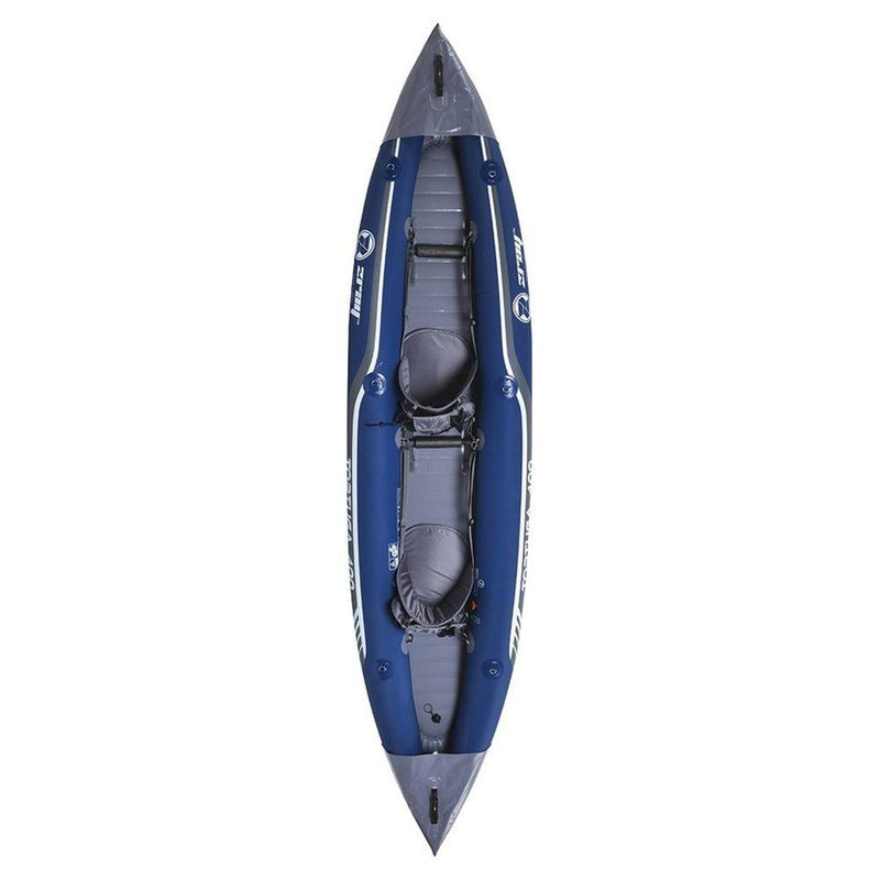 SUP Warehouse - Zray - Tortuga 400 Inflatable Kayak (Grey/Blue)