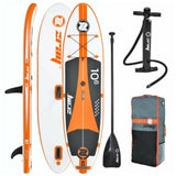 W1 10" aufblasbares SUP-Paket (Orange/Weiß)