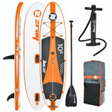 W2 10"6 Inflatable SUP Package (Orange/White)