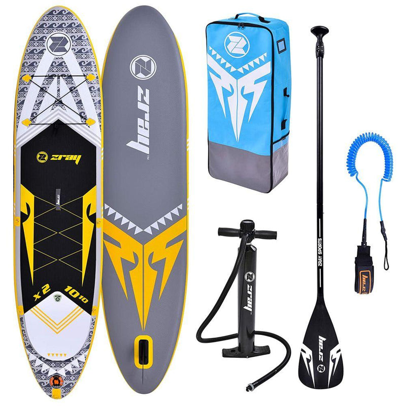 X Rider 10'10" Inflatable SUP Package (Grey)